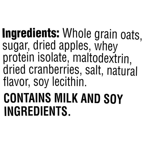Quaker® QUAKER OATS XPRS APPLE CRANBERRY12/1.79Z
