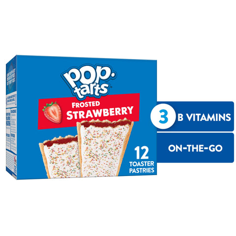 Poptart Strawberry Frosted 12 Ct