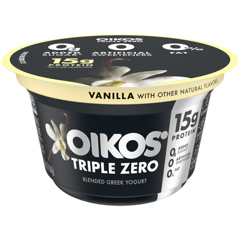 Yogurt Greek Vanilla Triple Zero