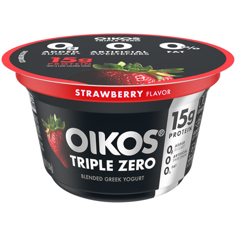 Yogurt Greek Strawberry Triple Zero