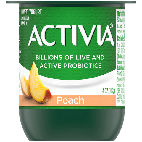 Yogurt Variety Strawberry/peach Low Fat