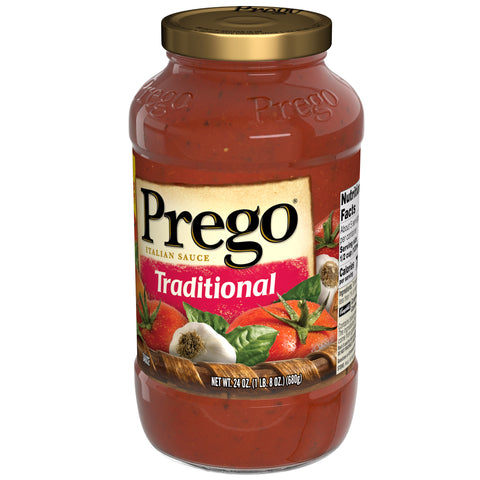 Prego Traditional Italian Pasta Sauce, 24 Ounce -- 12 per case
