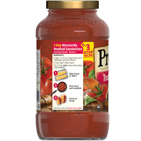 Prego Traditional Italian Pasta Sauce, 24 Ounce -- 12 per case