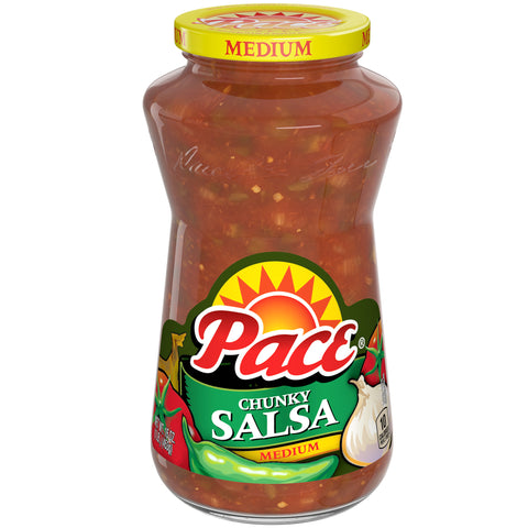 Pace Chunky Salsa Medium, 16 ounce -- 12 per case