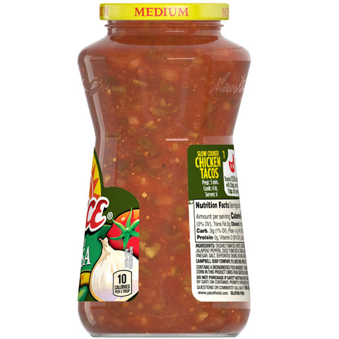 Pace Chunky Salsa Medium, 16 ounce -- 12 per case