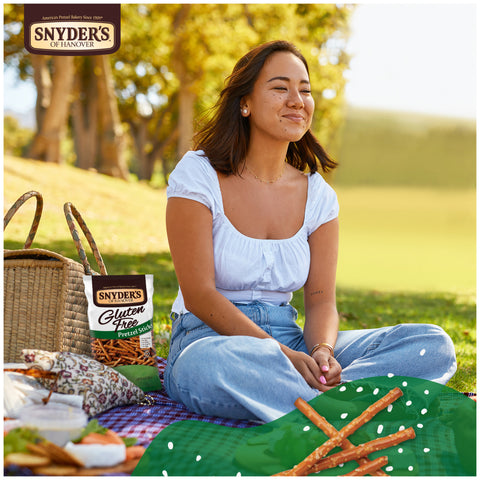 Snyders of Hanover Gluten Free Pretzel Sticks, 8 Ounce -- 12 per case.