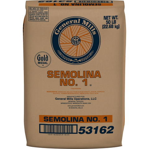 Gold Medal Number 1 Semolina Enriched Flour, 50 Pound.