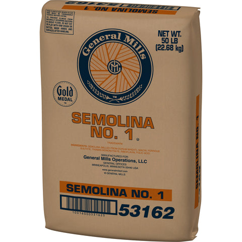 Gold Medal Number 1 Semolina Enriched Flour, 50 Pound.