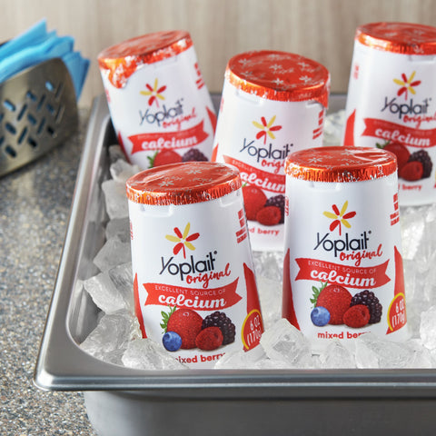 Yoplait Original Mixed Berry Yogurt, 6 Ounce -- 12 per case