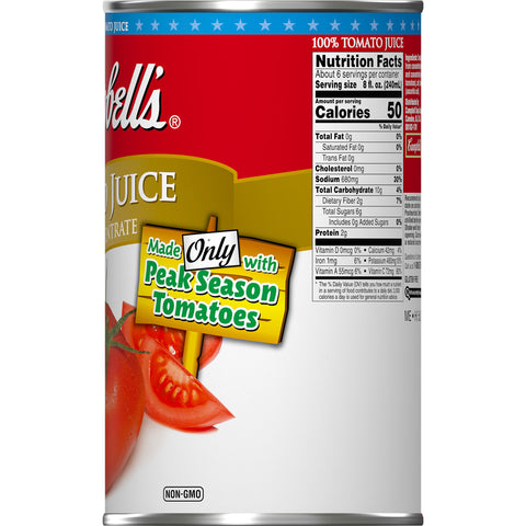 Juice Tomato 100% Can