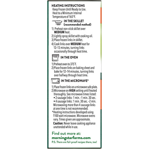 Morningstar Farms® VEGGIE BREAKFAST SAUSAGE LINKS
