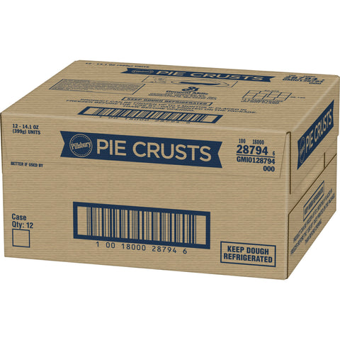 Pillsbury Ready To Bake Rolled Pie Shell Crust, 14.1 Ounce -- 12 per case
