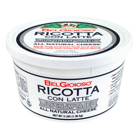 Belgioioso CHEESE RICOTTA WHOLE MILK PLATINUM