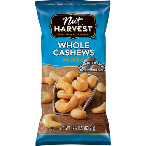 Cashew Whole Roasted Sea Salt Shell Off Ss Bag Nut