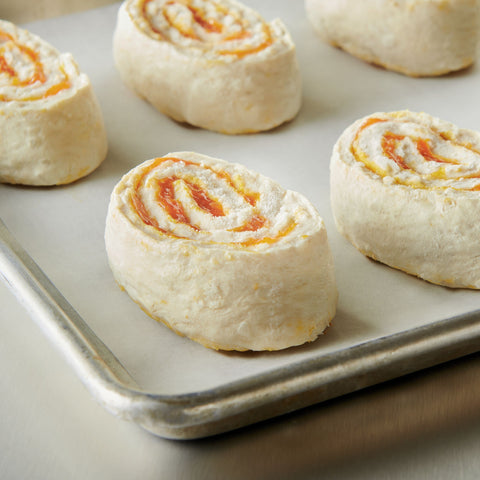 Pillsbury Best Place and Bake Orange Twirl Dough, 5 Ounce -- 100 per case.