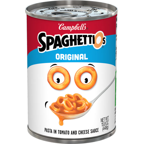 Campbells Spaghettios Tomato Pasta, 15.8 Ounce -- 24 per case.