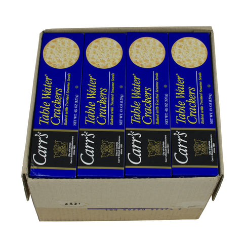 Carr's® CRACKER TABLE WATER® BAKED W/ TOASTED SESAME SEEDS