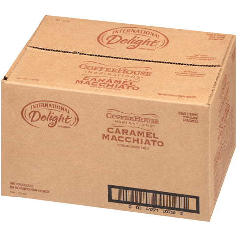 Creamer Caramel Macchiato Aseptic Single Serve Cup