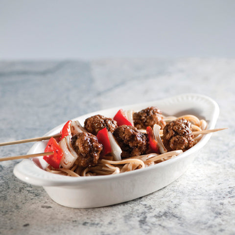 Meatball Beef Charmarked Fully Cooked .5 Oz 3-17-505-0