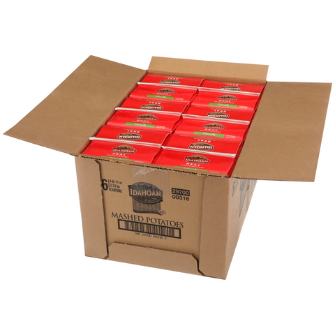 Idahoan Naturally Signature Mashed Potatoes, 4.68 Pound -- 6 per case.