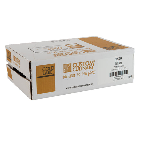 Custom Culinary Gold Label Fish Base, 1 Pound -- 6 per case.