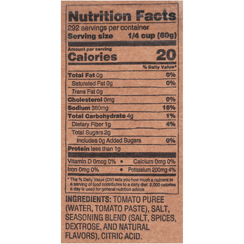 Sauce Tomato Pouch Pack 572200/78002690