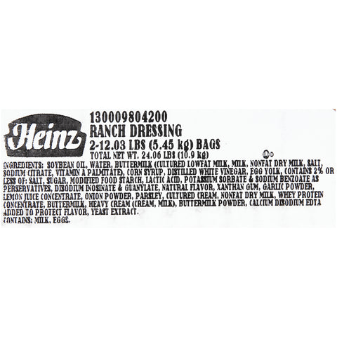 Dressing Ranch Dispenser Pack 980420/78000867