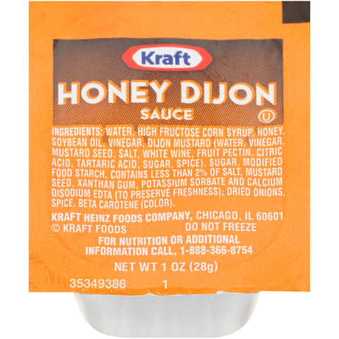 Kraft Sauce Honey Dijon, 1 Ounce -- 100 per case