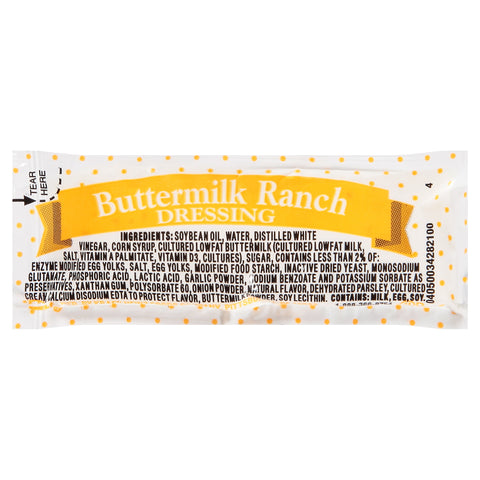 Dressing Ranch Buttermilk Single Serve Packer 0022810/78000386