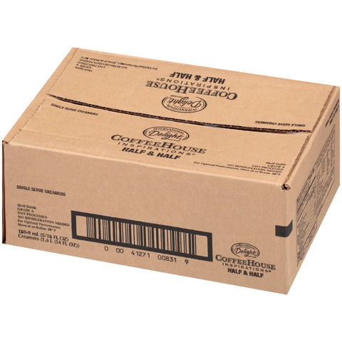 Creamer Half & Half Aseptic Single Serve Cup
