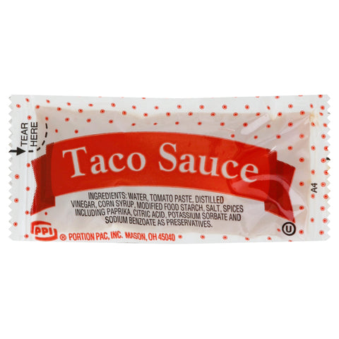 Sauce Taco Mild Single Serve Packet 0041580/78000420