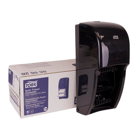 Tork® DISPENSER BATH TISSUE ROLL HIGH CAPACITY BLACK
