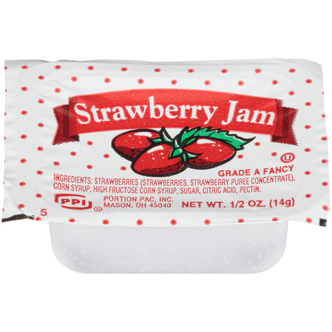 Portion Pac JAM STRAWBERRY SINGLE SERVE CUP 78000430/0048850