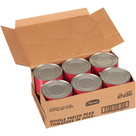 Tomato Pear Whole Peeled In Juice 570300/78002514