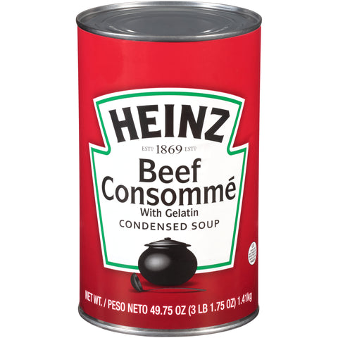 Heinz® SOUP BEEF CONSOMME CONDENSED 498400/78003946