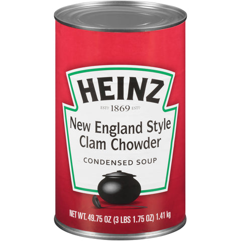 Heinz® SOUP NEW ENGLAND STYLE CLAM CHOWDER CONDENSED 796400/78003948