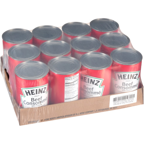 Heinz® SOUP BEEF CONSOMME CONDENSED 498400/78003946