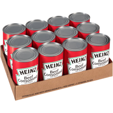 Heinz® SOUP BEEF CONSOMME CONDENSED 498400/78003946