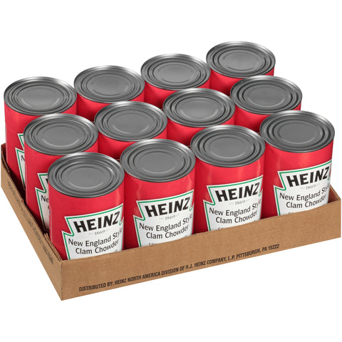 Heinz® SOUP NEW ENGLAND STYLE CLAM CHOWDER CONDENSED 796400/78003948