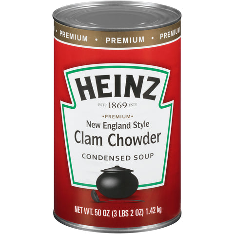 Heinz® SOUP NEW ENGLAND CLAM CHOWDER CONDENSED 796900/78003950