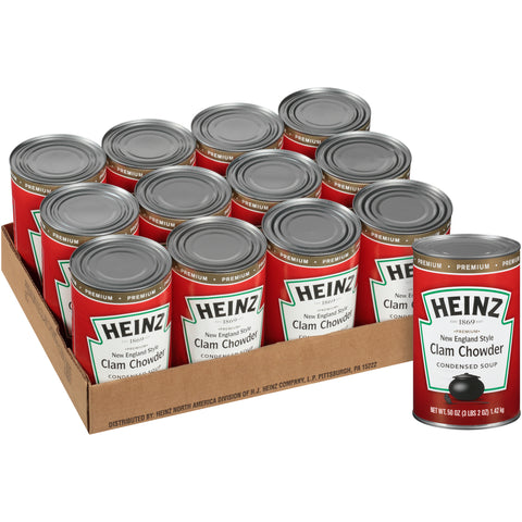 Heinz® SOUP NEW ENGLAND CLAM CHOWDER CONDENSED 796900/78003950