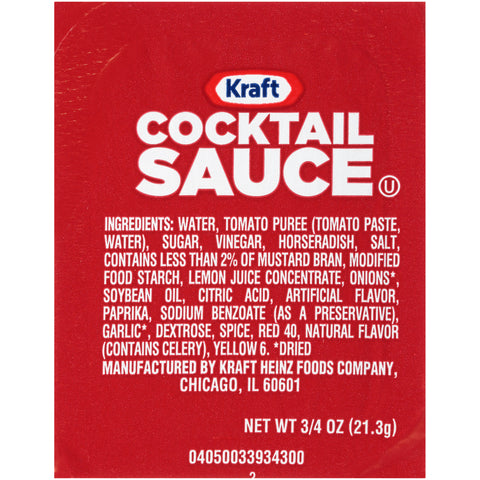 Sauce Cocktail Single Serve Cup