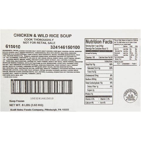 Soup Chicken & Wild Rice Bag 78003973