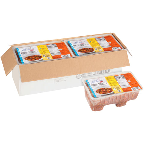 Chef Francisco® SOUP VEGETABLE BEEF & BARLEY (W) 165200/78001223