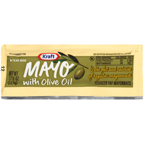 Kraft MAYONNAISE W/ OLIVE OIL SINGLE SERVE PACKET