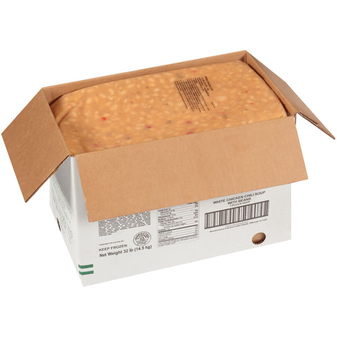 Chef Francisco White Bean Chicken Chili Soup, 8 Pound -- 4 per case