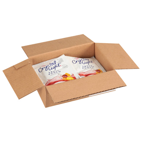 Crystal Light Fruit Punch 12 Envelopes Per Case - Each Makes 2 Gallons