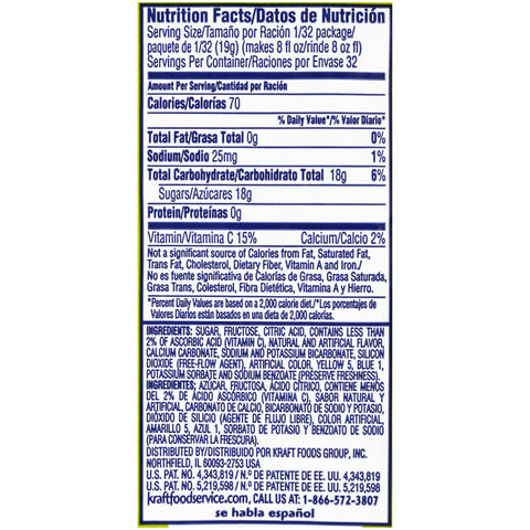 Kool-Aid DRINK MIX POWDER GREEN APPLE