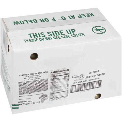 Entree Chicken Dumpling Bag 78001282