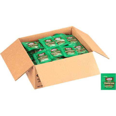 Kraft Grated Parmesan Cheese, 6 Gram -- 200 per case.